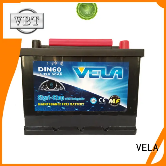 VELA start stop car battery indispensable for automobile 1