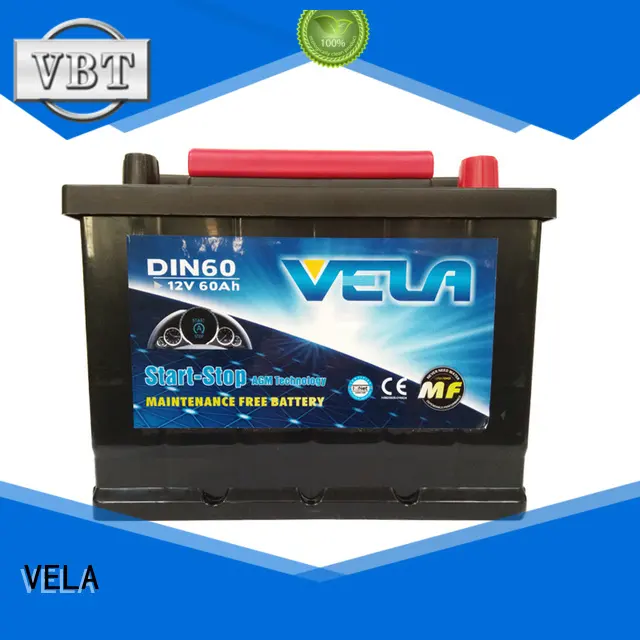 VELA professional agm start stop battery indispensable for vehicle 1