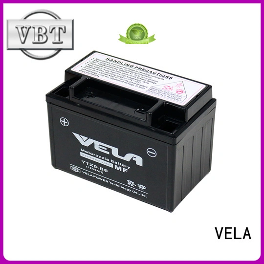 VELA wet charged battery excellent for motorcycle industry 1