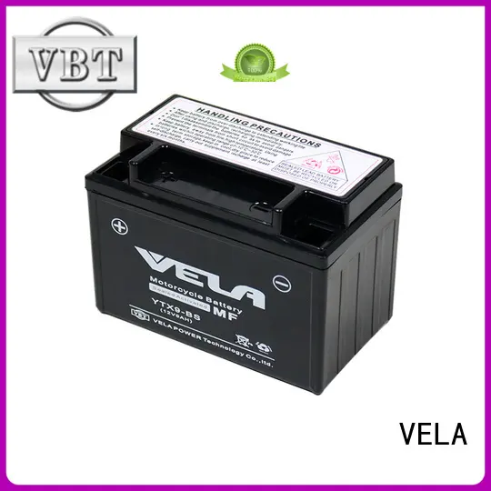 VELA wet charged battery excellent for motorcycle industry 1