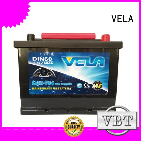 VELA advanced technology agm car battery satisfying for vehicle 1
