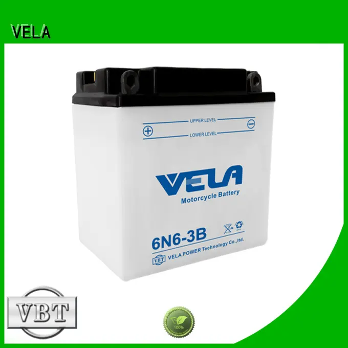 VELA dry charged battery needed for motorcycle industry 1