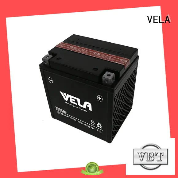 VELA convenient motorcycle maintenance free battery widely applied for motorcyles 1