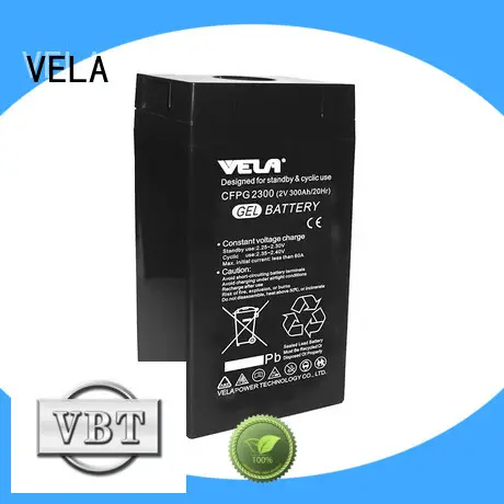 VELA industrial battery manufacturers widely used for telecommunications system1 1