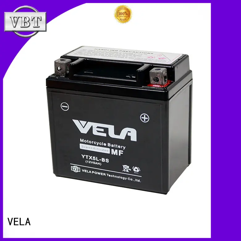 VELA maintenance free mf battery optimal for motorcycle industry 1