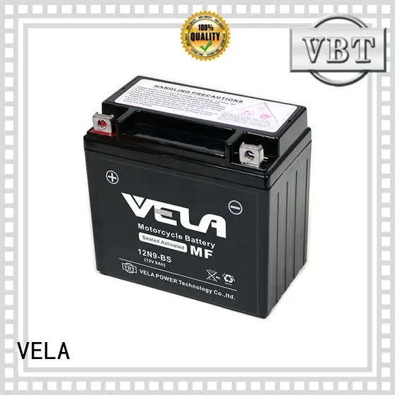 VELA sealed motorcycle battery great for motorbikes 1