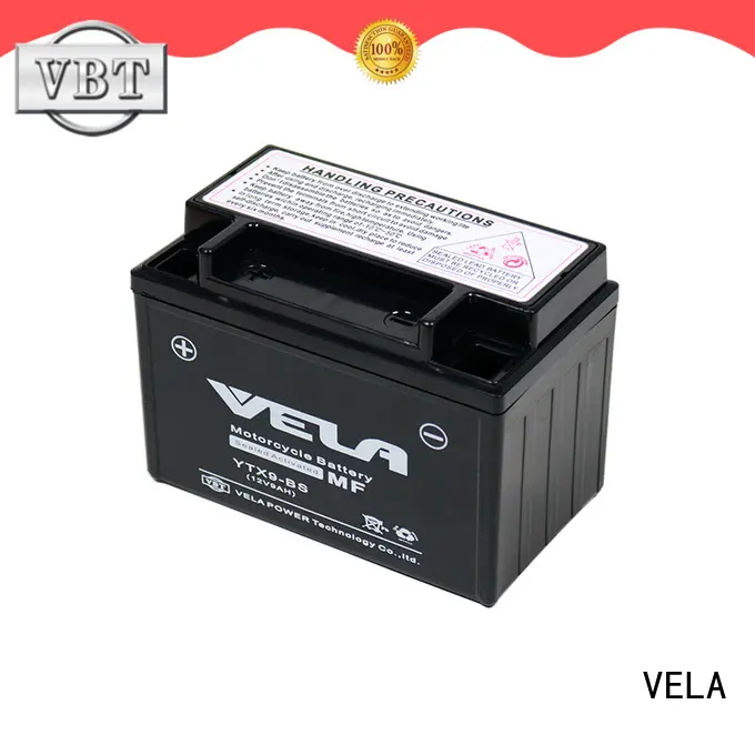 VELA use conveniently wet battery optimal for autocycle 1