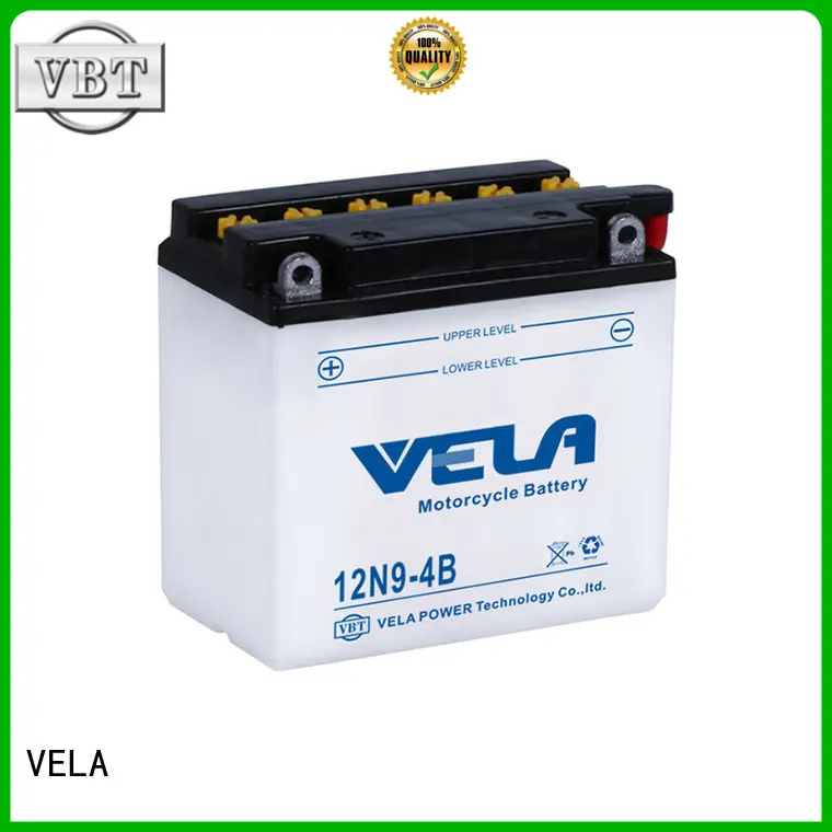 VELA durable conventional battery excellent for motorcyles 1