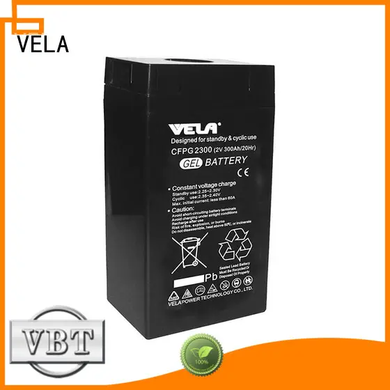 VELA maintenance free battery optimal for marine equipment 1