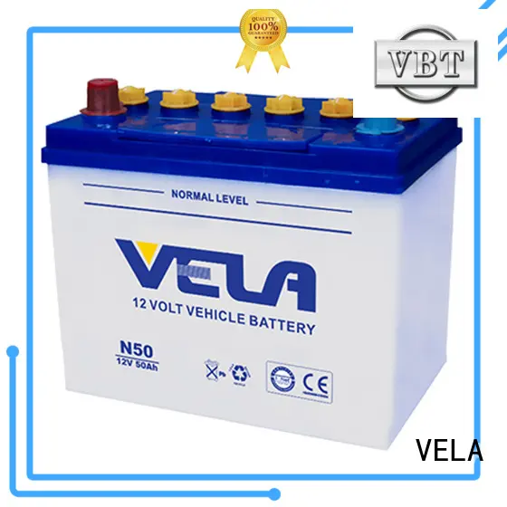 VELA good quality automotive battery manufacturers great for car 1