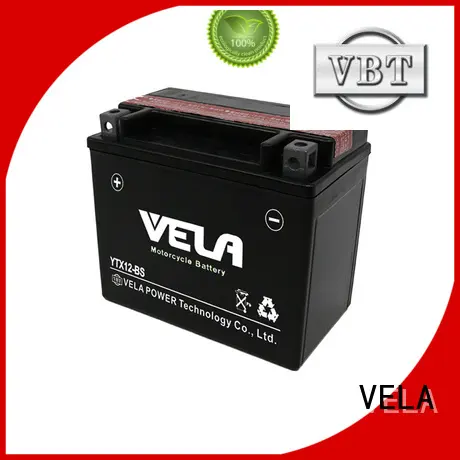 VELA high performance dry charged battery satisfying for motorcycle industry 1