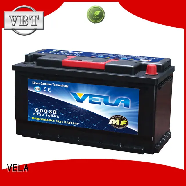 VELA high grade best auto battery needed for vehicle 1