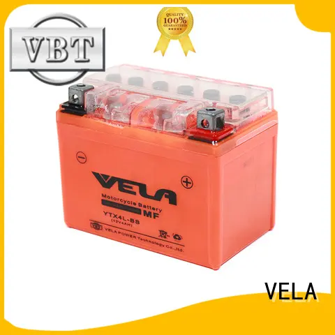 VELA longer cycle life maintenance free small 12v battery motorcycle motorbikes 1