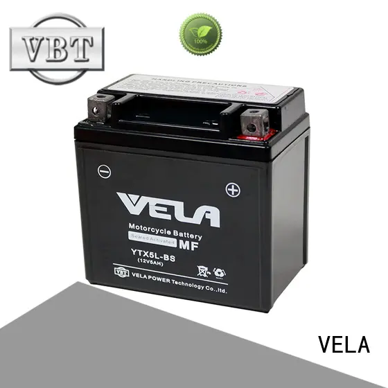 VELA good quality mf battery optimal for motorbikes 1