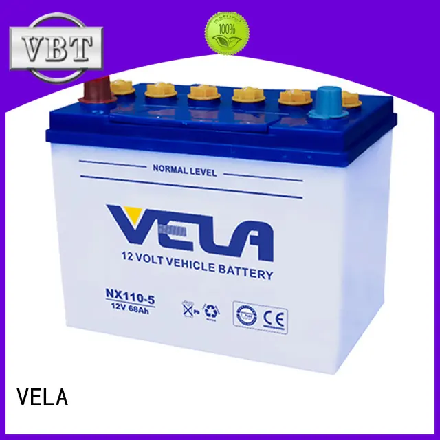 VELA long storage time dry cell car battery great for vehicle industry 1