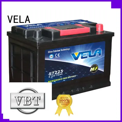 VELA car maintenance free battery excellent for car industry 1