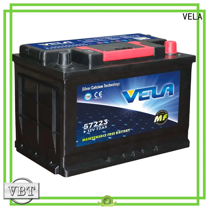 VELA car batteries widely employed for vehicle 1