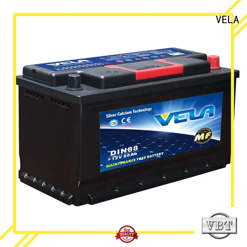 VELA maintenance free car battery very useful for car industry 1