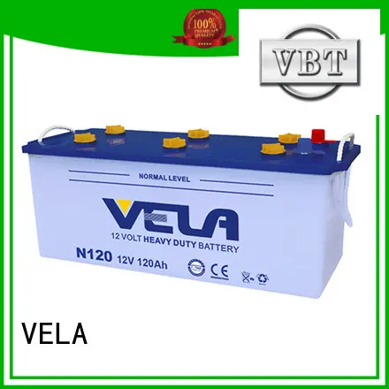 VELA heavy duty battery best choice for automobile 1