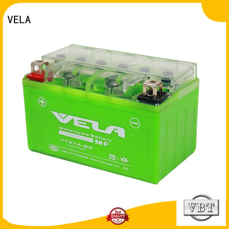 VELA long life time best motorcycle battery popular for motorcycle industry 1