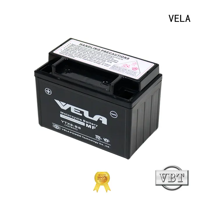 VELA sealed maintenance free battery motorcycle industry 1