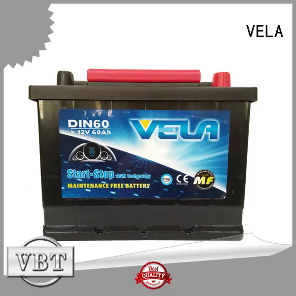 VELA agm car battery widely applied for vehicle 1