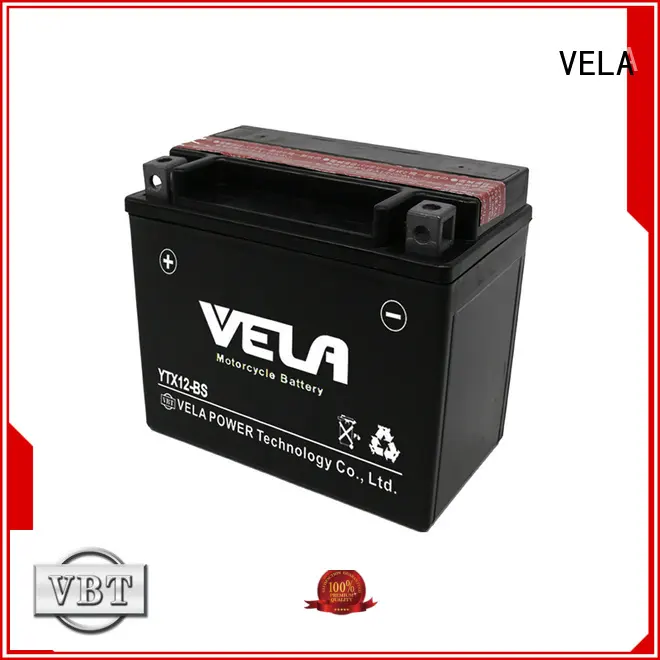 VELA reliable 12v 6ah motorcycle battery perfect for motorcycle industry 1