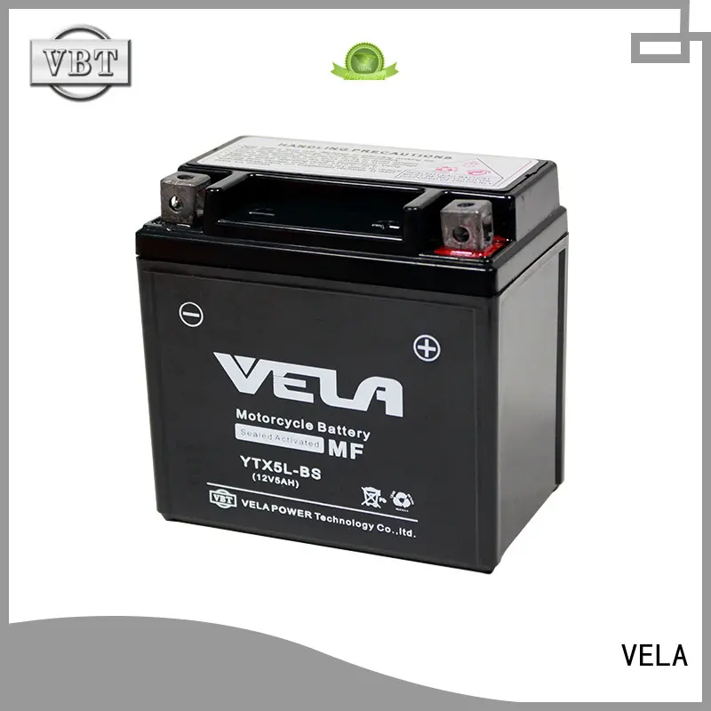 VELA sealed maintenance free battery optimal for autocycle 1