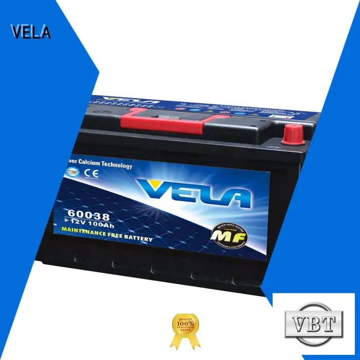 VELA where to buy car battery widely employed for car industry 1
