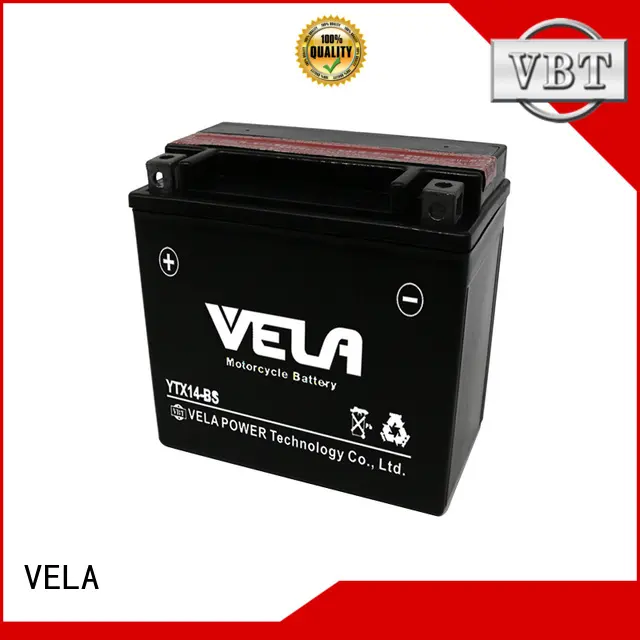 VELA economical high performance motorcycle battery great for motorcyles 1