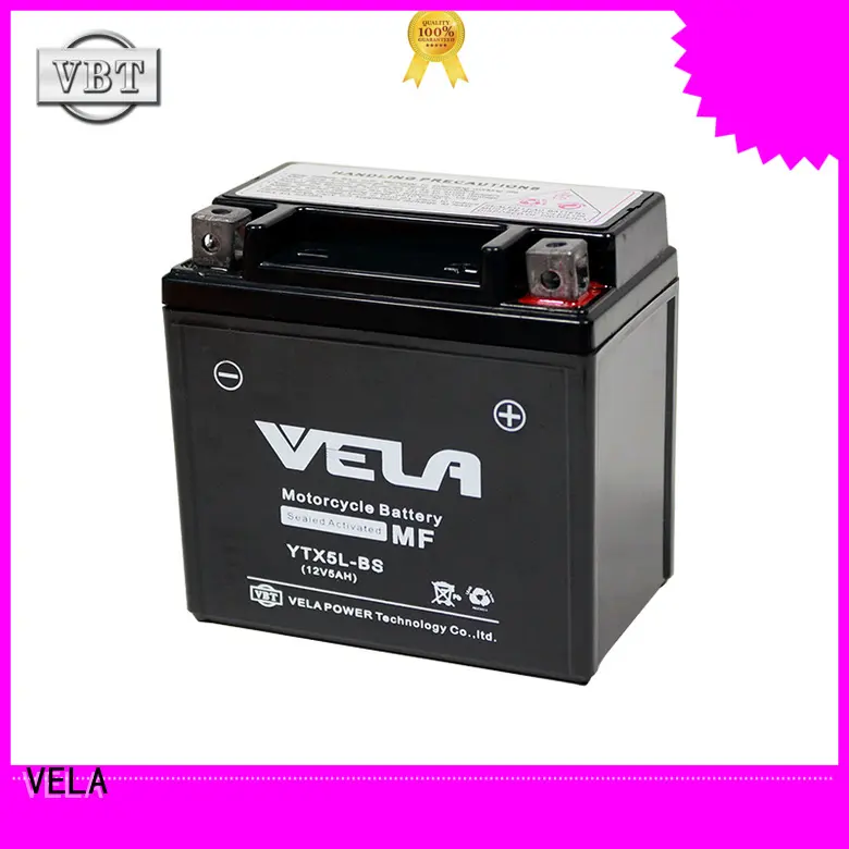 VELA wet charged battery best for autocycle 1