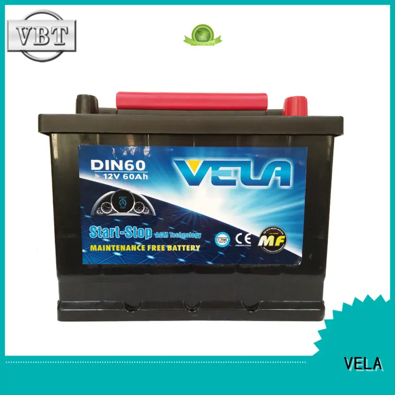 VELA start stop car battery widely used for vehicle 1