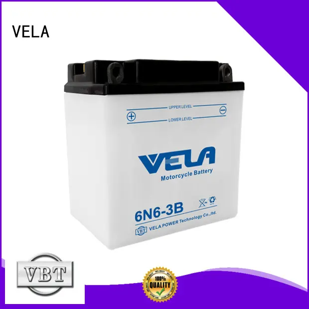 VELA dry charged battery widely employed for motorcyles 1