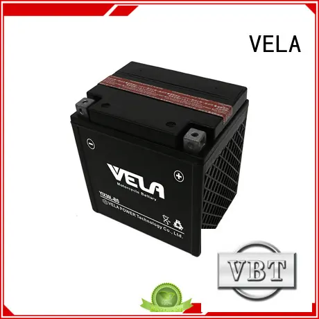VELA durable 12v 7ah motorcycle battery satisfying for motorcycle industry 1