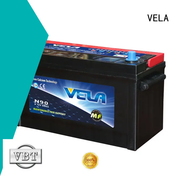 VELA dry cell car battery excellent for car industry 1