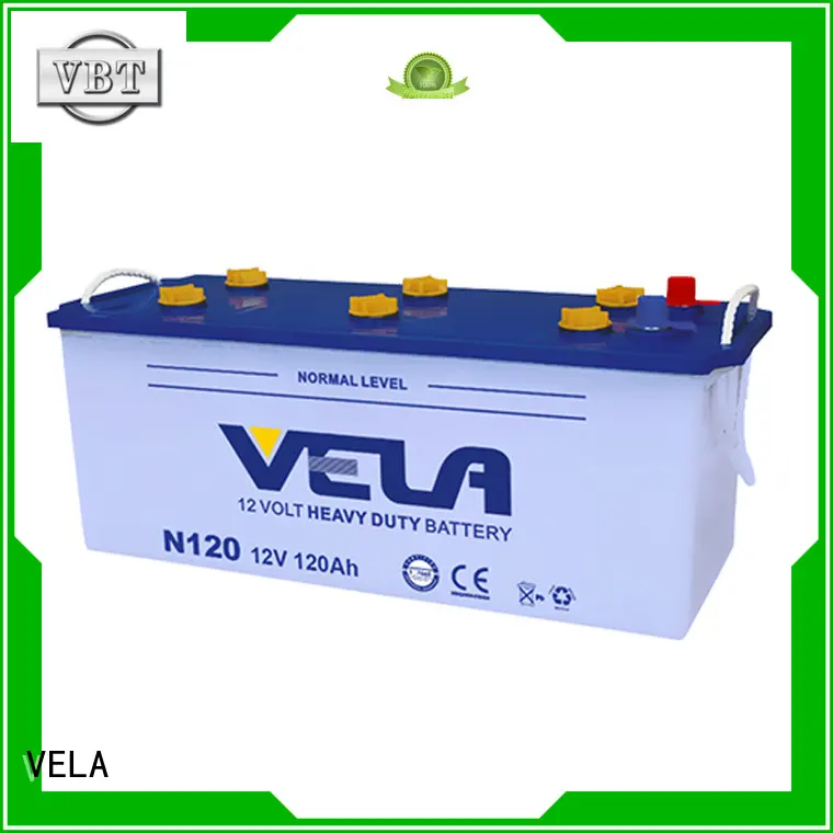 VELA hot sales heavy duty batteries auto 1