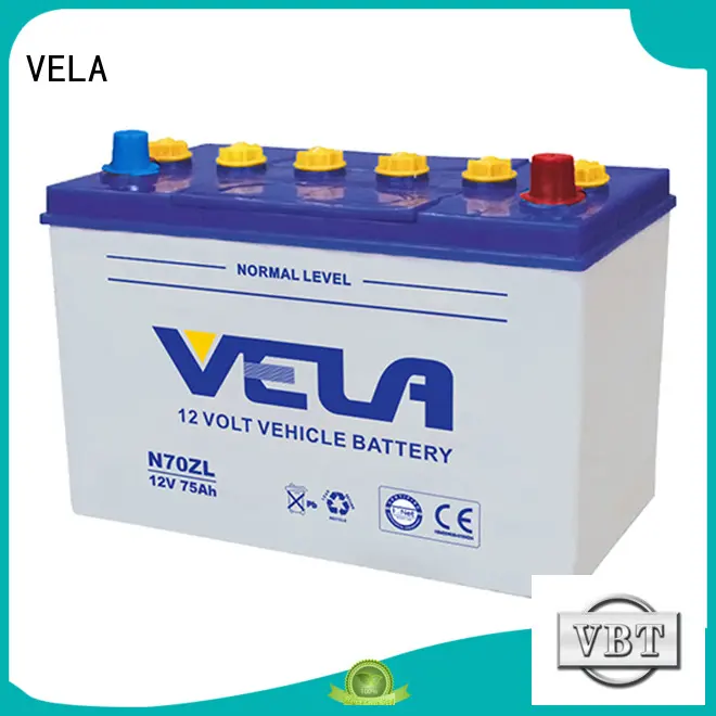 VELA long storage time car battery suppliers vehicle 1