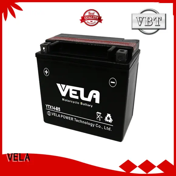 VELA high performance motorcycle battery widely used for motorcyles 1