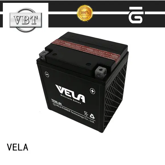 VELA high performance maintenance free motorcycle battery satisfying for motorcycle industry 1