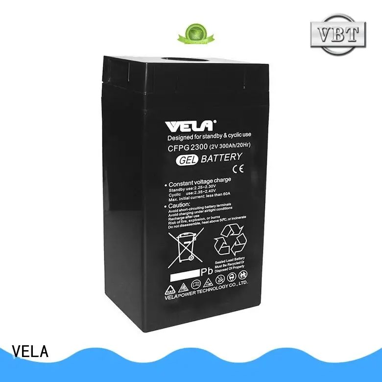 VELA industrial battery manufacturers widely used for UPS system 1