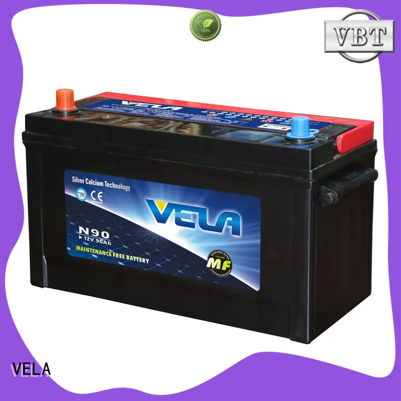 VELA reliable standard car battery excellent for automobile 1