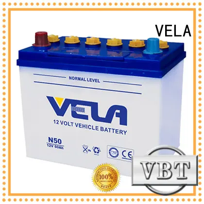 VELA long storage time dry cell car battery ideal for vehicle industry 1