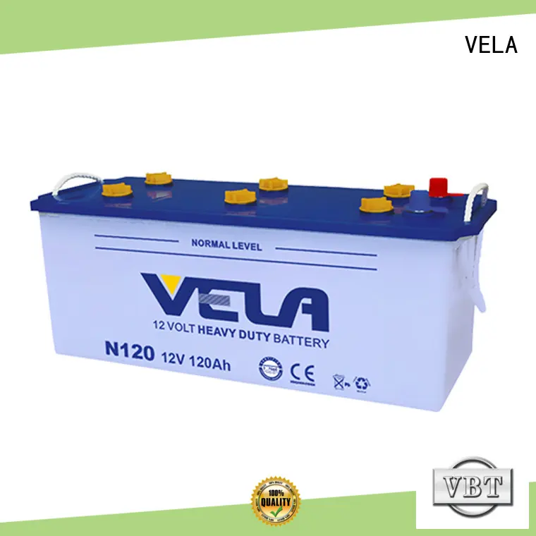 VELA reliable commercial truck batteries popular for tractor 1