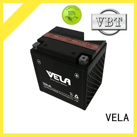 VELA maintenance free motorcycle battery satisfying for motorbikes 1