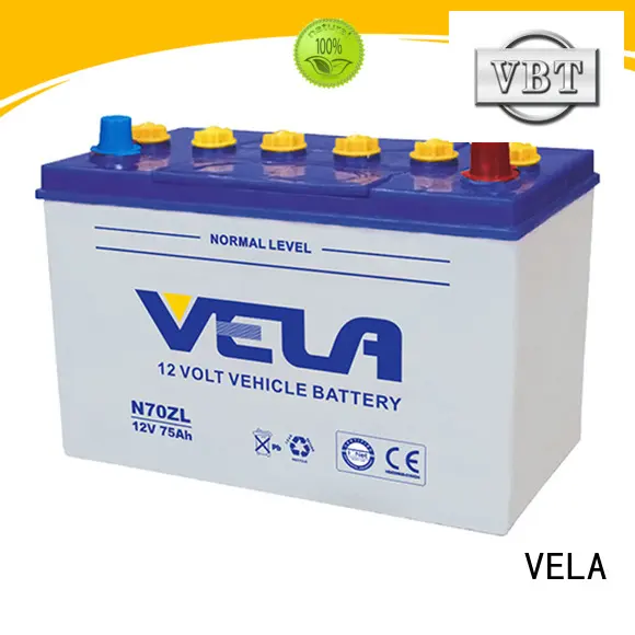 VELA long storage time car battery suppliers optimal for car 1