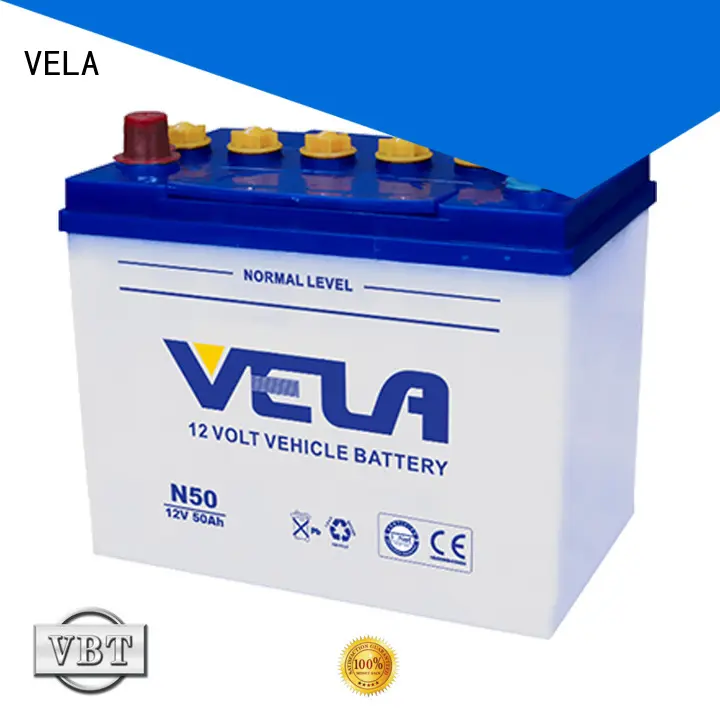 VELA car dry battery ideal for vehicle industry 1