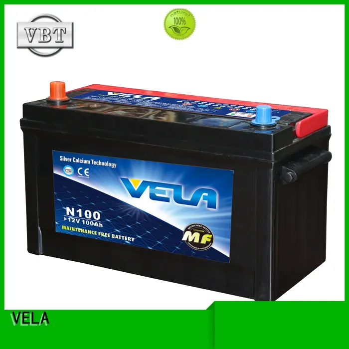 VELA high grade cheap car battery replacement excellent for automobile 1
