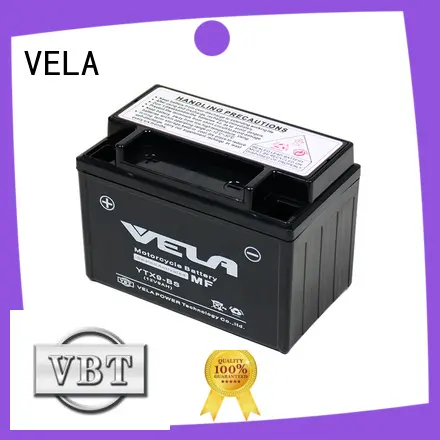 VELA long life time mf battery excellent for motorbikes 1