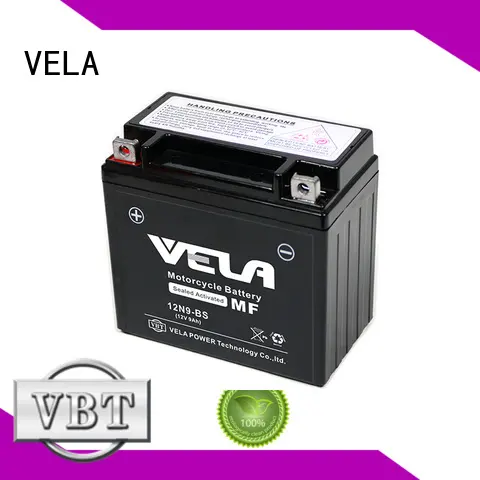 VELA good quality sealed maintenance free battery optimal for motorcycle industry 1