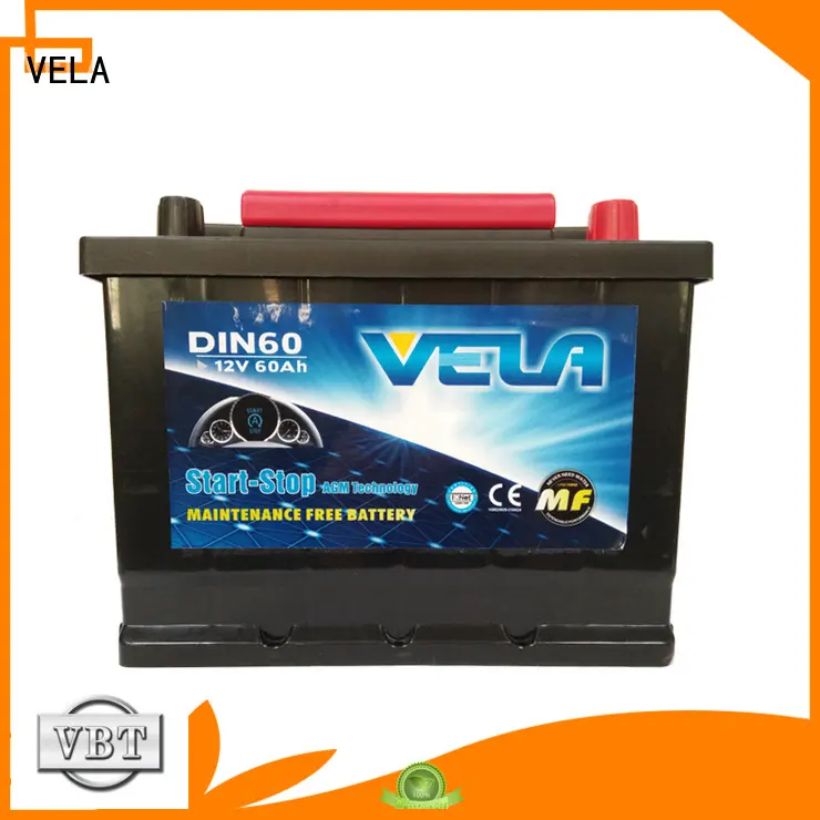 VELA start-stop battery widely used for automobile 1